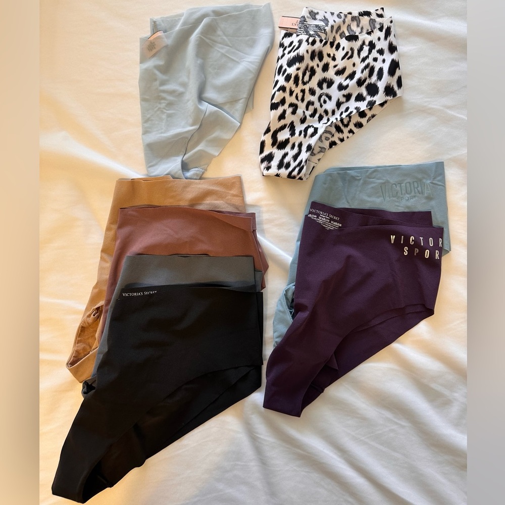 8 pair of new (without tags) Victoria’s Secret underwear.